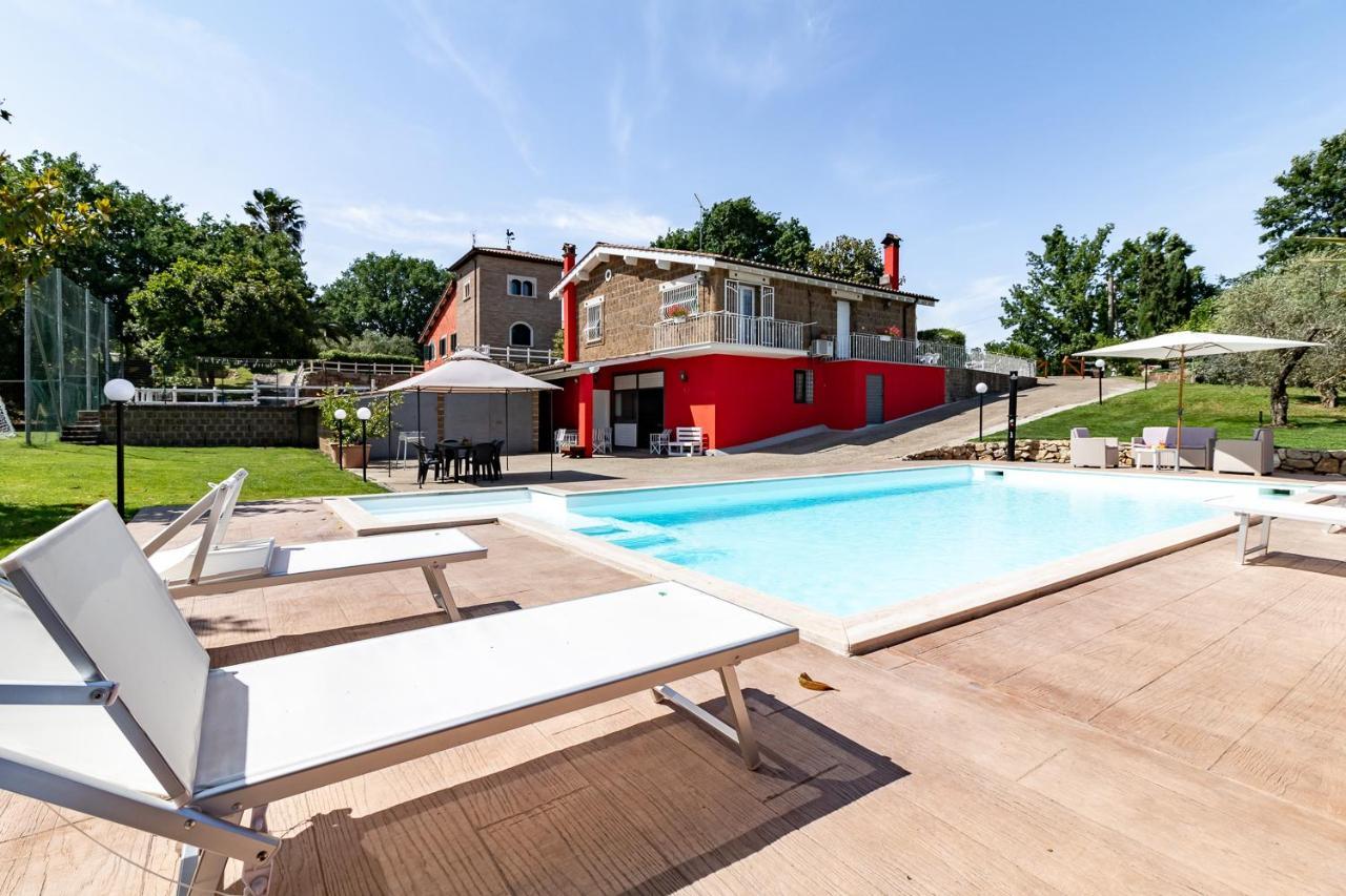Villa Vacanze La Quercia Carbognano Luaran gambar